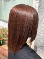 アヴァンス 深井店(AVANCE.)&nbsp;ブリーチ無しダブルカラー【オレンジ】