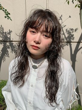 キューズ クラブ(cuz KLUB) 【cuzKLUB】マッシュバング×エッジパーマ