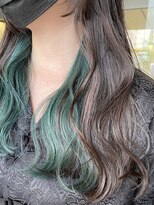 カリーナコークス 原宿 渋谷(Carina COKETH)&nbsp;インナーカラーイヤリングカラー(ダブルカラー.ハイライト)