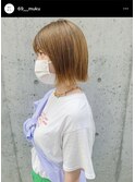 切りっぱなしボブ