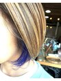 コンテナ ヘアーアンドリラックス(CONTENA Hair&Relax) デザインカラーも好きです！！