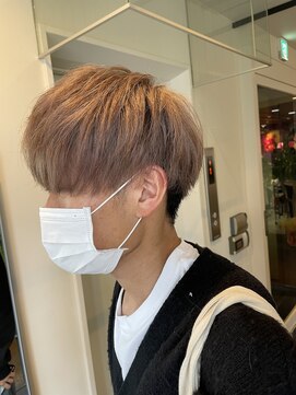 ダブル アンダーバー サロン(W_SALON) 【men'sがやりたい】ミルクティーベージュ