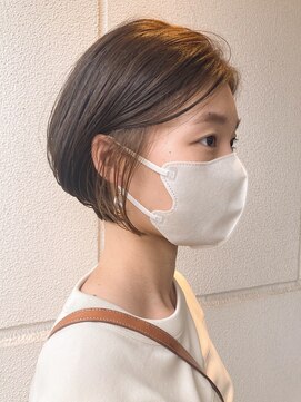 ボトル(bottle) インナーカラー＋小顔ボブ