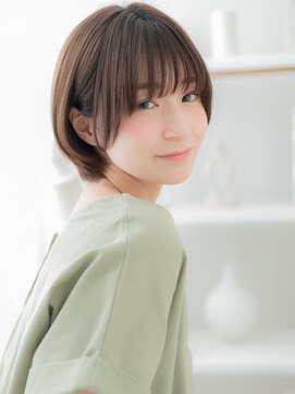 モッズヘア 上尾西口店(mod's hair) シースルーバング小顔ナチュラルマッシュボブa上尾!