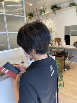 コノアラボ 守谷店(Conoah labo) オリーブグレージュ/グレージュカラー/白髪ぼかし/ハイライト