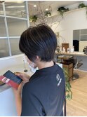 オリーブグレージュ/グレージュカラー/白髪ぼかし/ハイライト