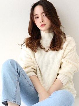 ソヨン 蟹江店(SOYON) アンニュイ センターパート ゆるふわカール