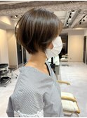 前髪あり大人ショートボブ20代30代40代 HACCH