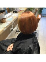 エスバイラッシュ(es by rush) ピンクベージュボブ