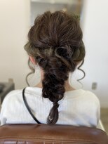 ヘアークラフト(hair craft)&nbsp;結婚式アレンジヘア