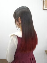 アーシェ 横浜店(A'SHE)&nbsp;#地毛グラデーション#レッド#深みに