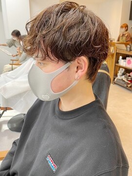 ネオリーブ クーロ メゾン 横浜(Neolive curro Maison) ニュアンスパーマ×ツイストスパイラルパーマ[メンズ]