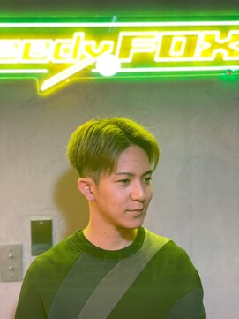 グリーディーフォックス 代々木(Greedy FOX) 束感/コンマヘア/アップバング/ツーブロックマッシュ/フェード