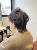 メンズマッシュウルフ