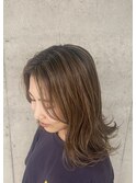 地毛ハイライト