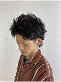 ワイルドなウルフパーマ
