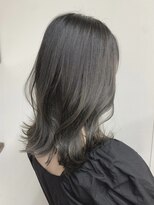 ベルクープス 天王寺店(Belle Coupes) 【BelleCoupes】アッシュグレージュ 寒色系青みカラー