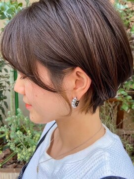 モク 神戸元町店(MOK) 【丸みショート】自然なくびれで可愛く◎