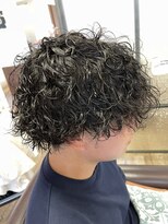 ヘアー オブ シエスタ hair of SIESTA メンズ波巻きパーマ