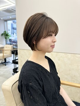 サンド 鹿児島中央(sand) @ayumi.sand ショートボブ　ショートカット　ショート