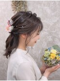 清楚☆ハーフアップ