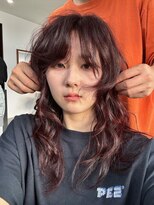 ヘアメイク エイト キリシマ(hair make No.8 kirishima)&nbsp;ボルドーカラー　カシスカラー