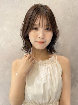 トルネード(TORNADO) 韓国ボブ くびれボブ切りっぱなしボブ 額下ボブ M0803表参道