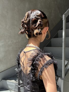 ビビト(bibito) bibito ヘアセット ヘアアレンジ リボンアレンジ