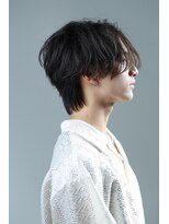 リップス 二子玉川店 (LIPPS)&nbsp;ソフトツイストスパイラルパーマセンターパートウルフメンズヘア