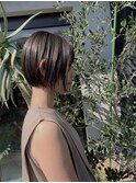 30代/大人女性/ボブ/ミニボブ/グレージュ/矢上/東長崎