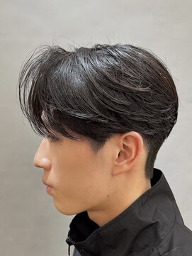 ニコ トウキョウ ヨコハマ(nico) メンズ/センターパート/ニュアンスパーマ/カルマパーマ