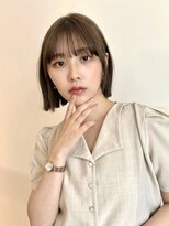 アペロ 柏(Apero)&nbsp;スリットbob/ ブラウンベージュ