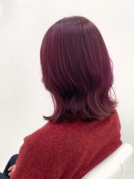 ヘイリー(HAILEY) ピンクパープル/ブリーチ/ローレイヤー