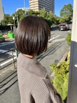 トランク(TRUNK) ショコラカラー×ショートボブ