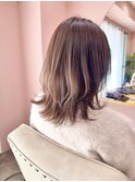 30代40代50代にもおすすめ＊くびれミディアムヘア
