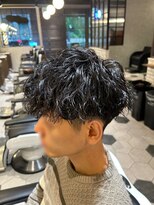 バーバーブロス 長堀店(BARBER BROS)&nbsp;【BarBerBROS】スパイラルパーマ　マッシュパーマメンズ