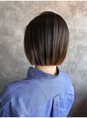 ぱっつんボブ/ハイエンドトリートメント