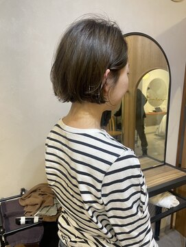 ナンバーセカンド(Number 2nd) ニュアンスパーマ/ミニボブ/ショートボブ