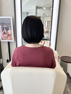 アイシー ヘアーメイク(ic hair make) 乾かすだけでまとまるボブ