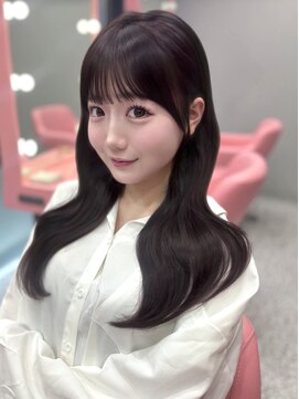 ボタン シブヤ(VOTAN SHIBUYA) ラベンダー/グレージュ/韓国ヘア/渋谷/レイヤー/顔まわり