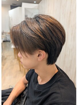 R ヘアーアンドメイク 立野店 刈り上げセンターパート