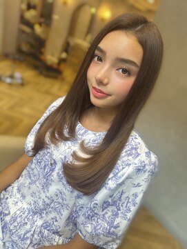 ロンド フィーユ(Lond fille) ナチュラル縮毛矯正☆レイヤーカット担当平川友理