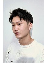 オールデイハローズ 京都駅前店(ALL DAY HELLO`S)&nbsp;メンズ　ナチュラルフェード × マッシュショート