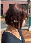 切りっぱなしボブ