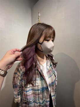 アイラス(I'LAS) カシスラベンダー/インナーカラー/20代30代40代