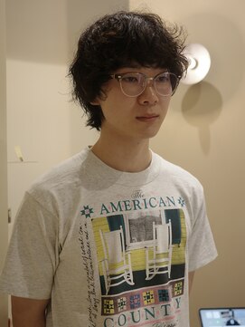 ネロ ヘアサロン ネイビー 渋谷(NERO HAIRSALON NAVY) 【加藤木麻彩】メンズマッシュ