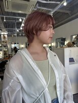 ホリー(HOLLY)&nbsp;ショート＋ピンクベージュ