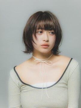 カナン(CANAAN) 顔周りレイヤー ボブウルフ