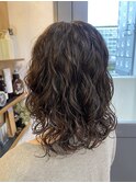 パーマ/ロングパーマ／海外風パーマ/くるくるパーマ/ケアパーマ