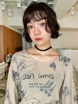 フィルムス 新宿(FILMS) 黒髪/オリーブグレー/小顔/ココアベージュ/ボブ/新宿